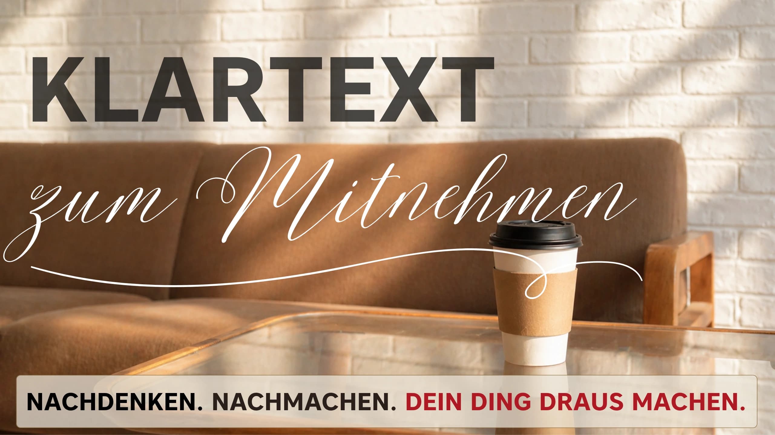 Klartext zum Mitnehmen Headerbild